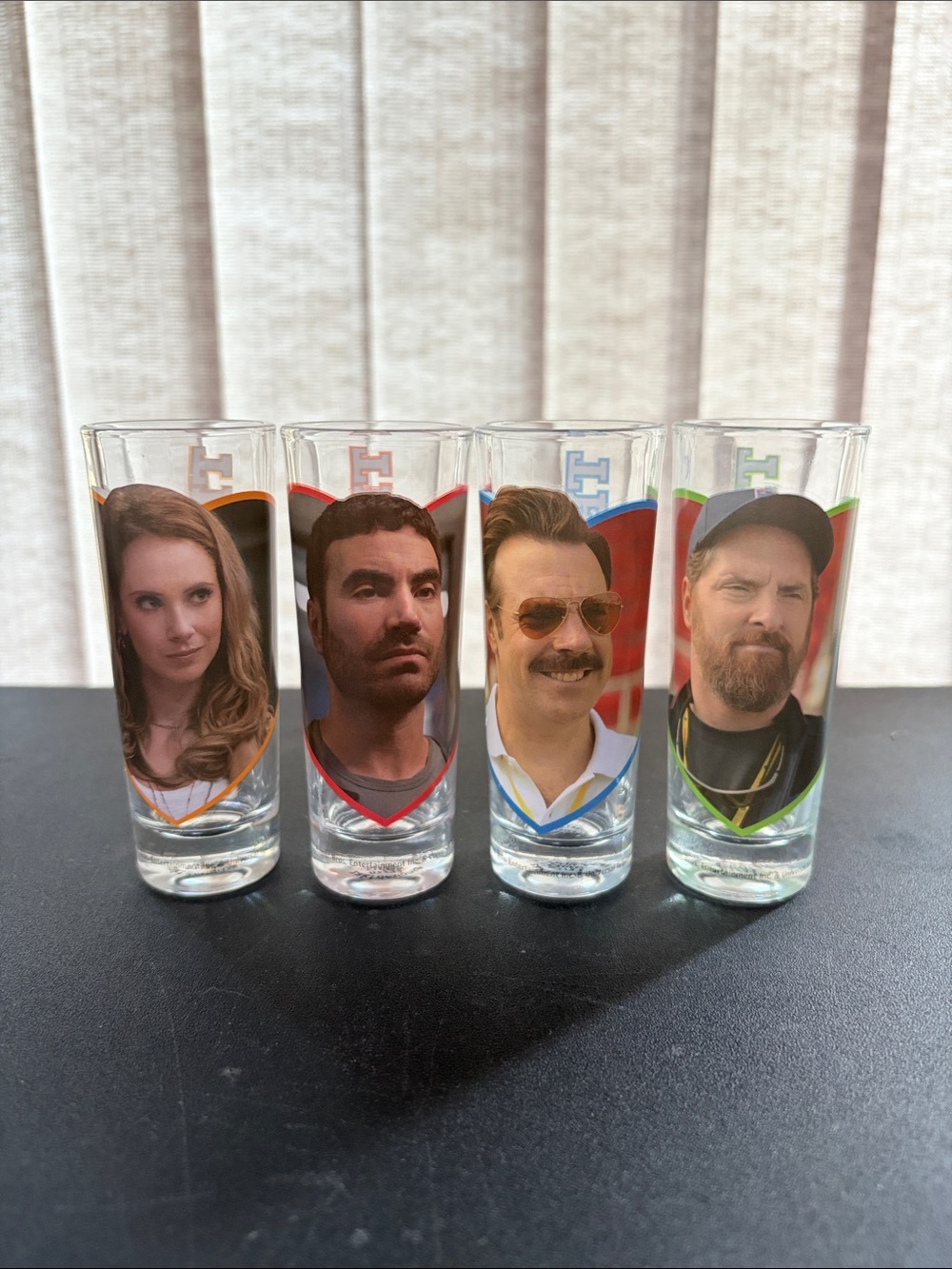 Ted Lasso Character Shot Glass Set - 4 Piece